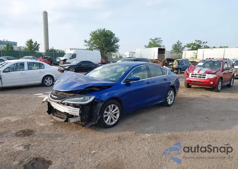 2017 Chrysler 200 Limited Platinum из США, поврежденный, VIN 1C3CCCAG8HN511282